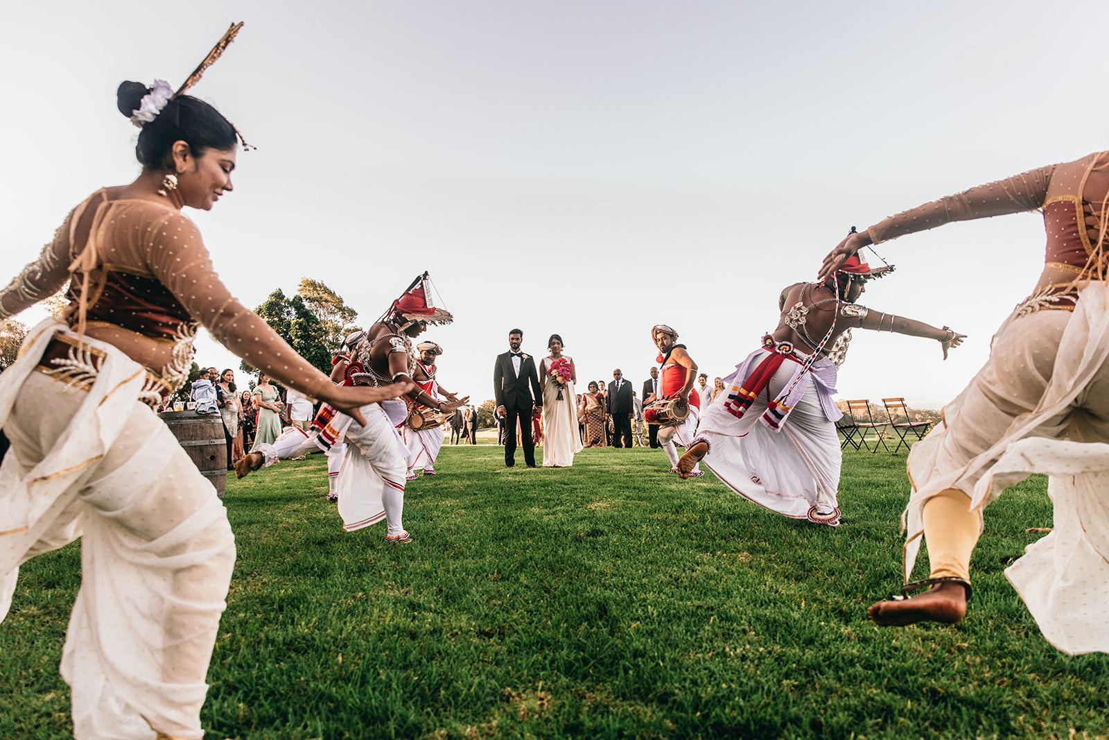 A cultural wedding celebration at Rosewood Estate
