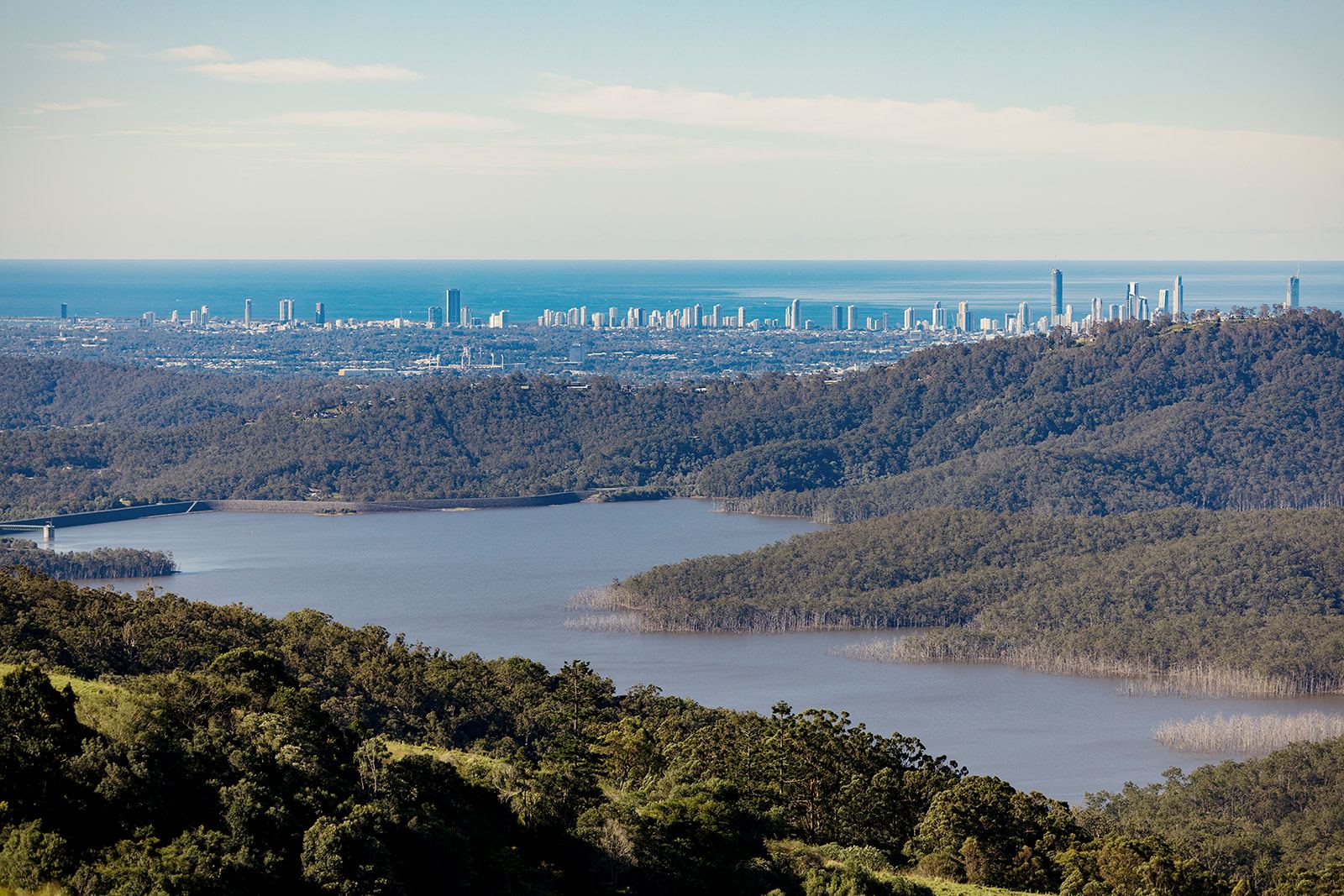 View of the Gold Coast from Rosewood Estate