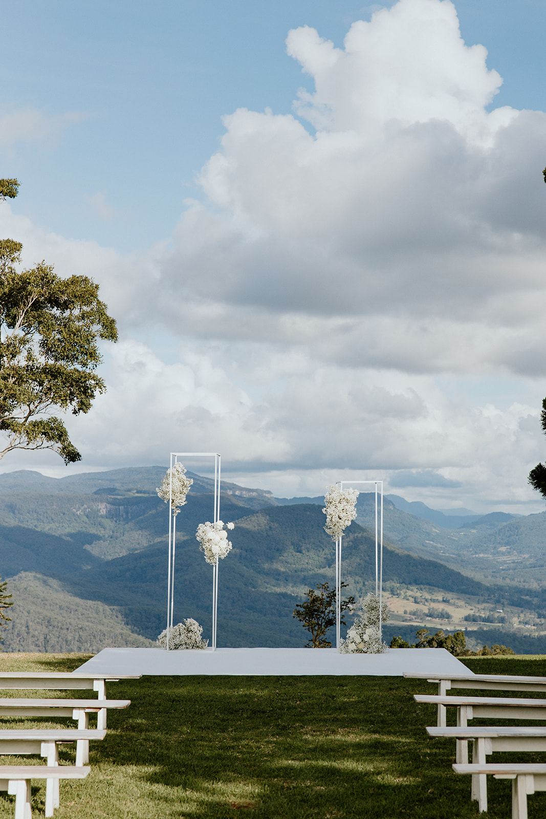Valley ceremony at Rosewood Estate